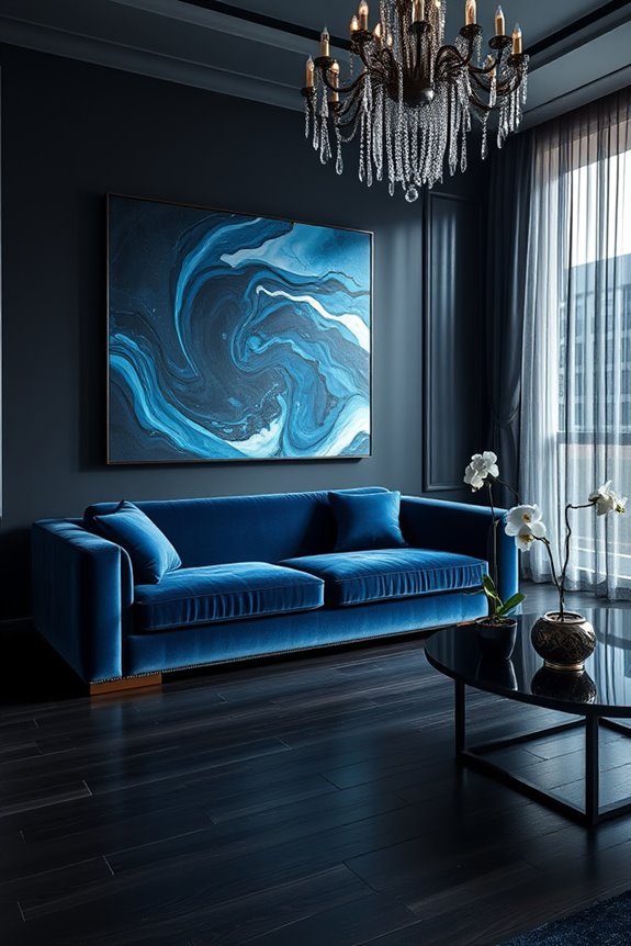 calm sophistication through abstraction