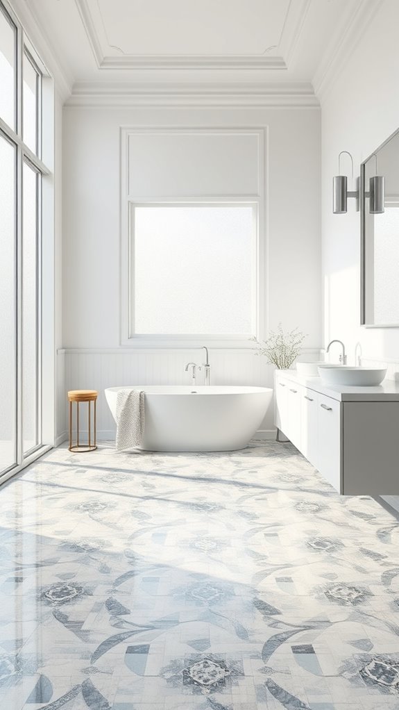 calming colors create tranquility