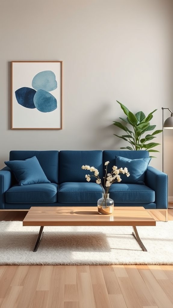 calming effects of blue