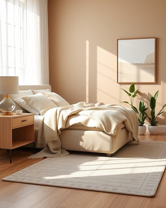 calming neutral color palette