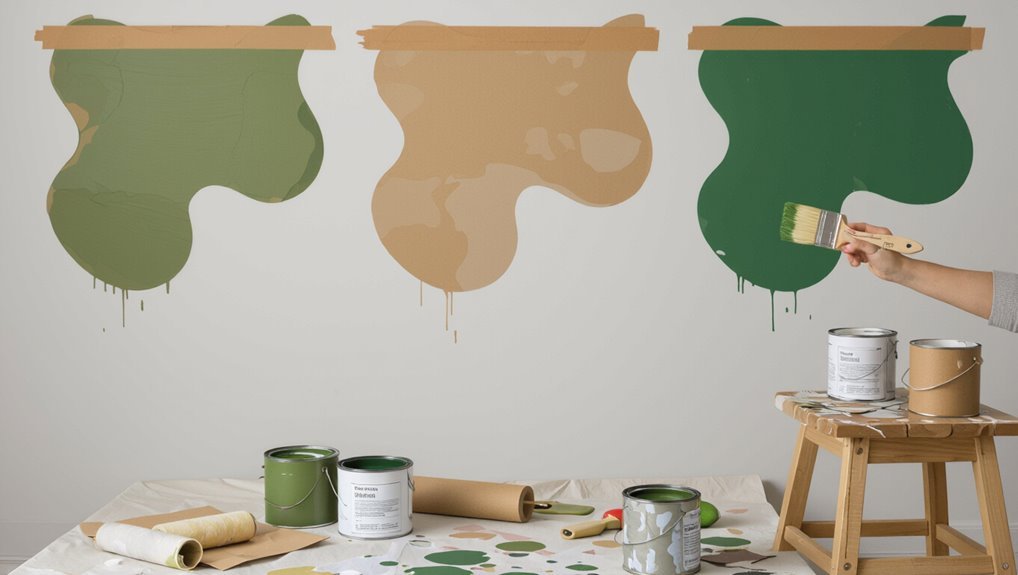 camo wall painting guide