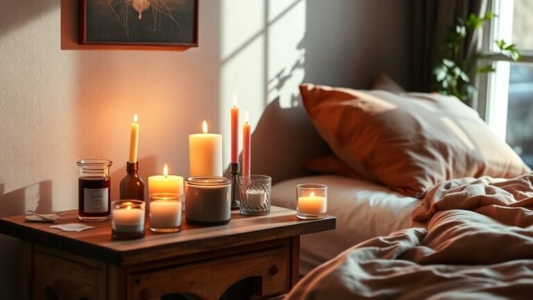 candle decor for bedrooms