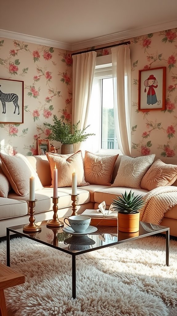 candlelight for romantic ambiance