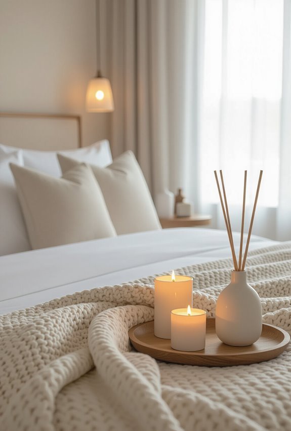 candles scents safety tranquility