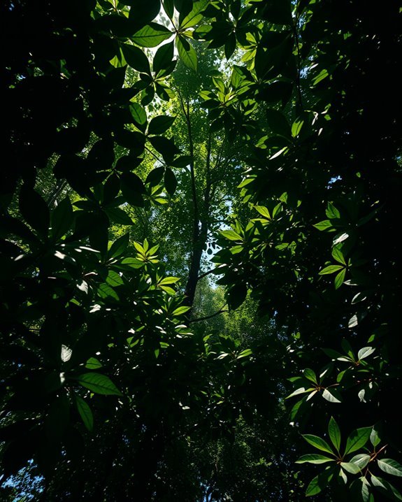 canopy immersion and tranquility