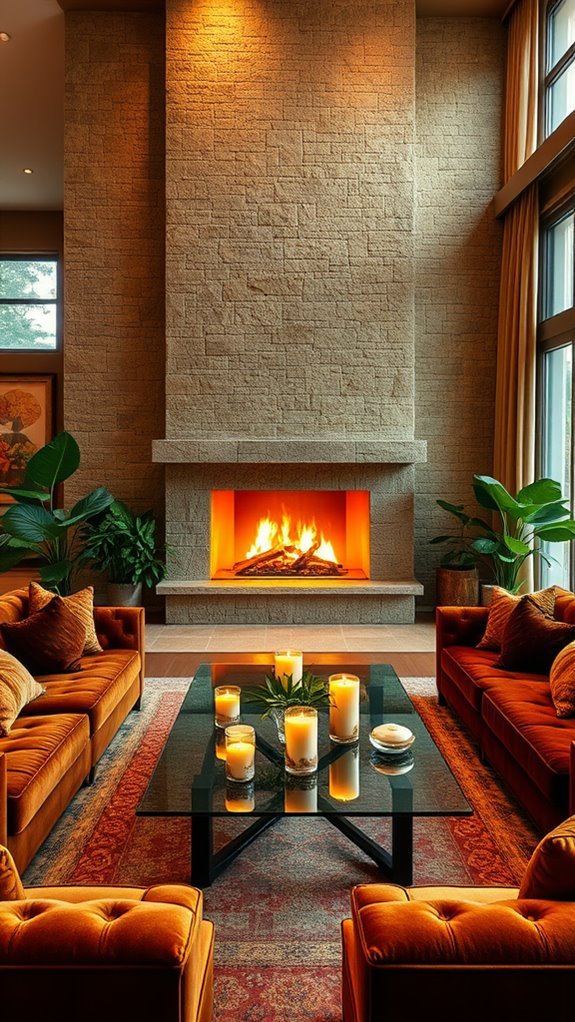 captivating and cozy warmth