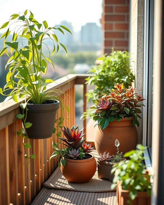 cat safe balcony gardening