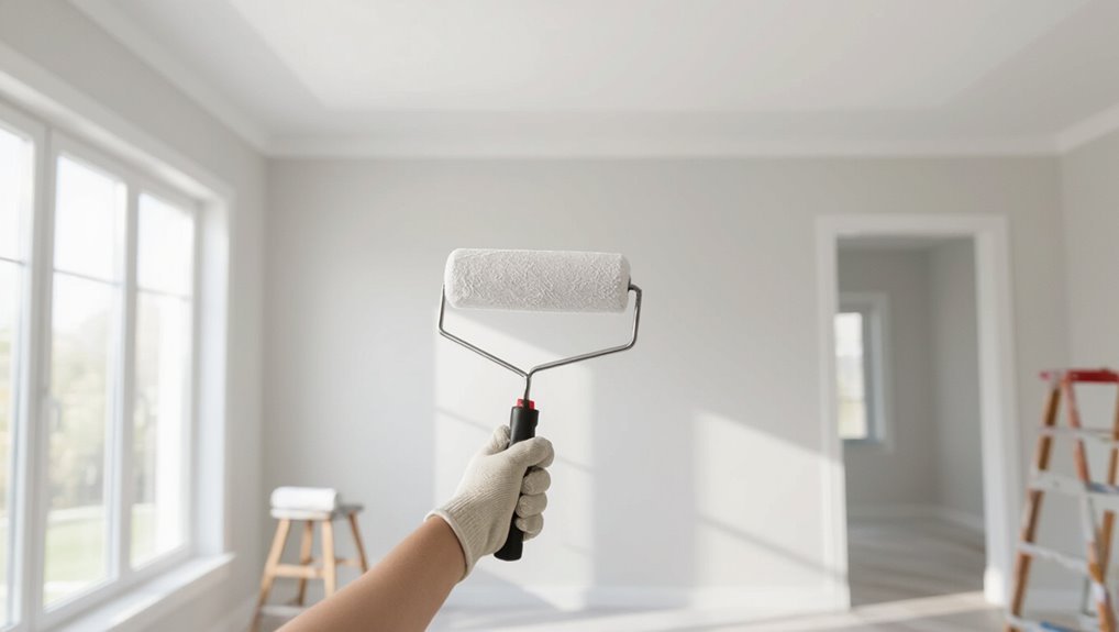 ceiling paint drying guide