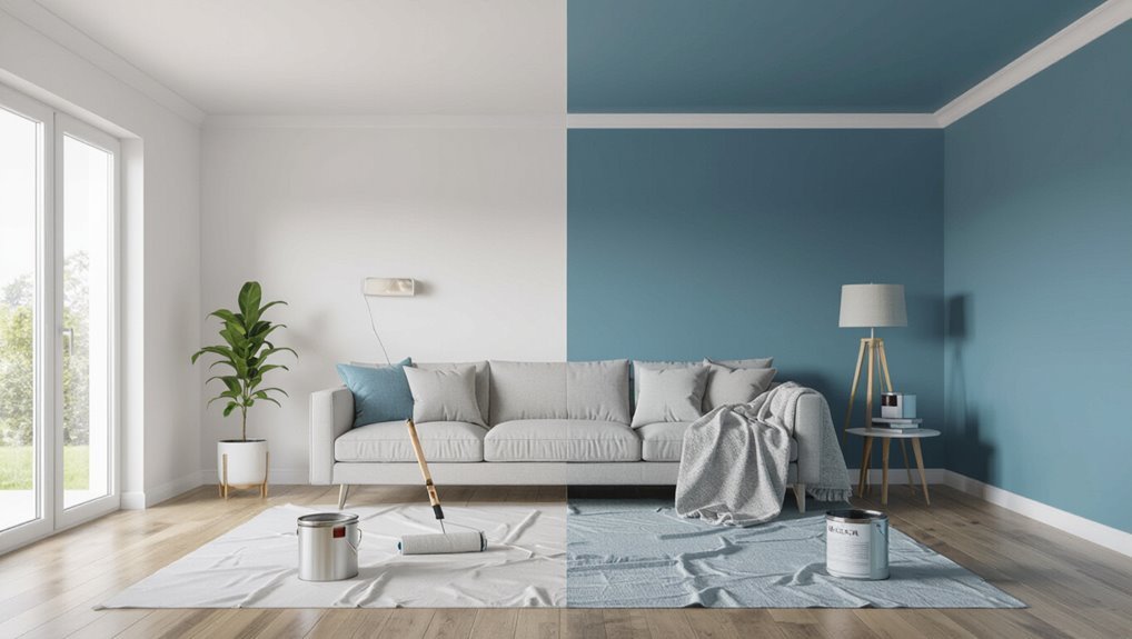 ceiling paint not durable