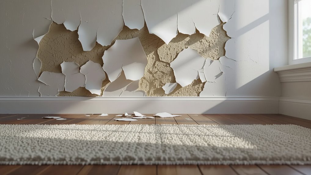 ceiling paint peeling solutions