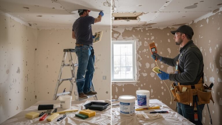 ceiling paint repair checklist