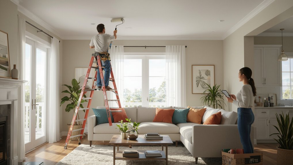 ceiling painting tips guide