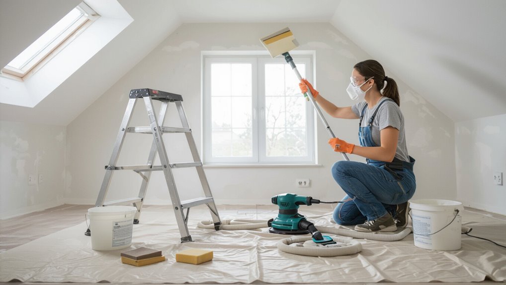 ceiling sanding tool checklist