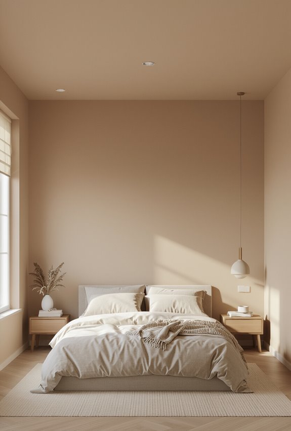 ceiling wall color continuity effect