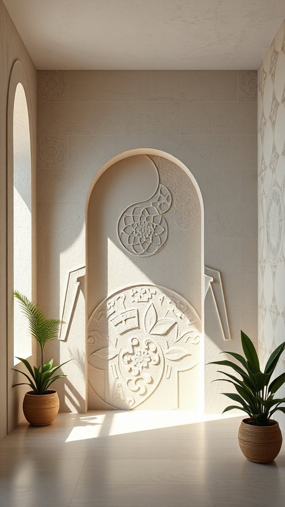 cement plaster cultural expressions