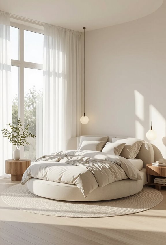 center bed for flow