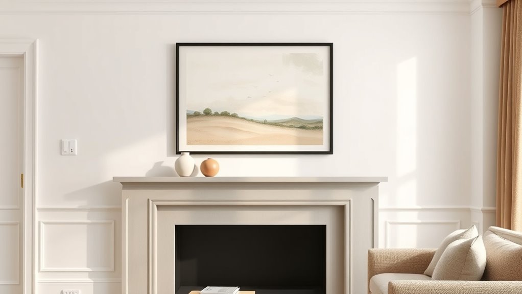 centered proportional wall art