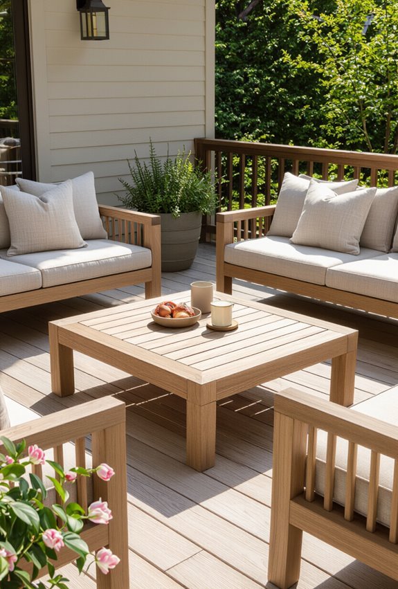 central low coffee table retreat