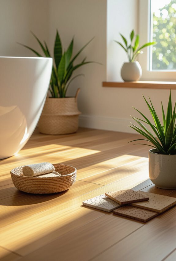 certified eco friendly bathroom flooring