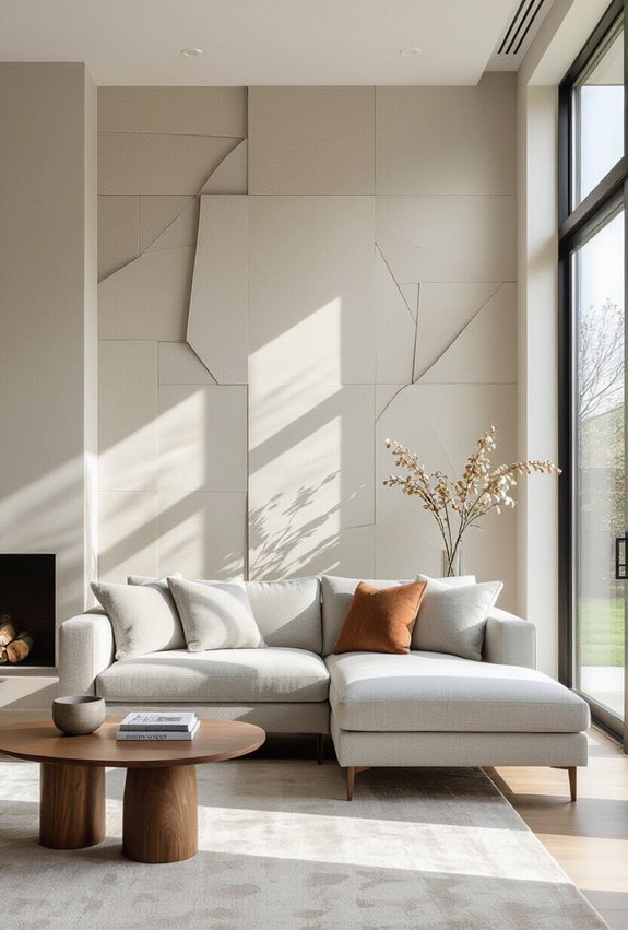 chaise lounge focal accentuation