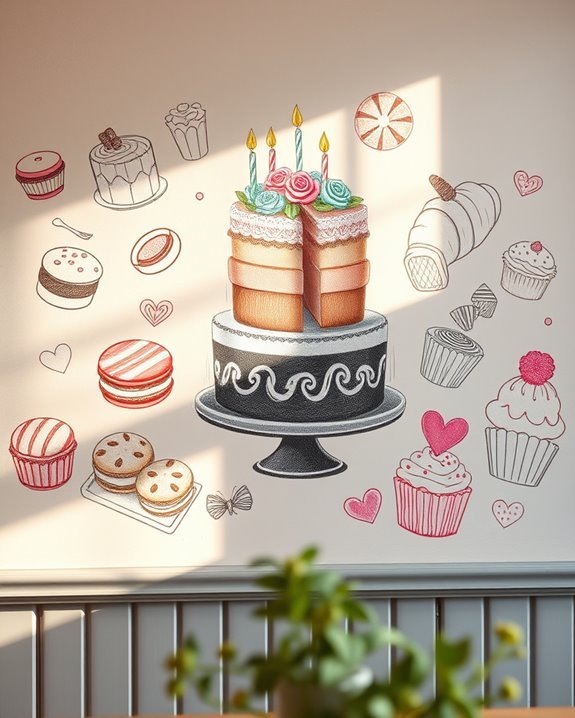 chalk art bakery competition