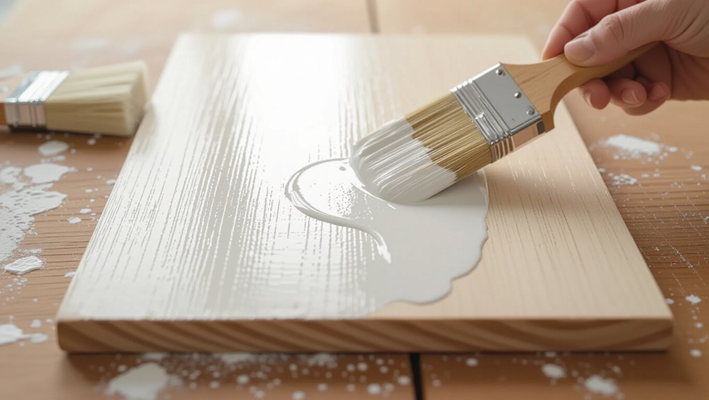 chalk paint drying timeline