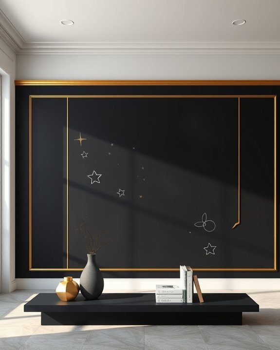 chalkboard paint with elegance