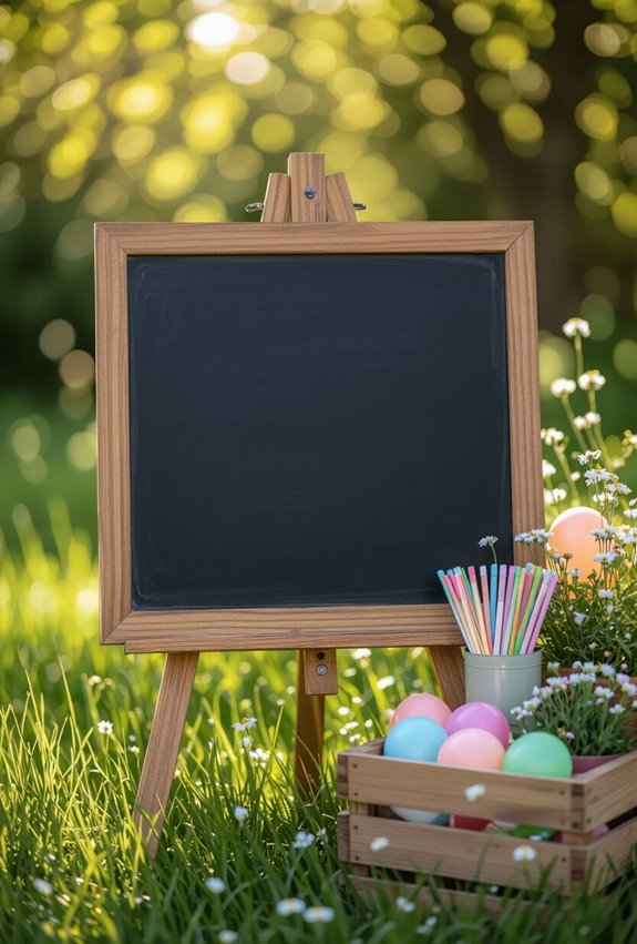 chalkboard signs guide guests