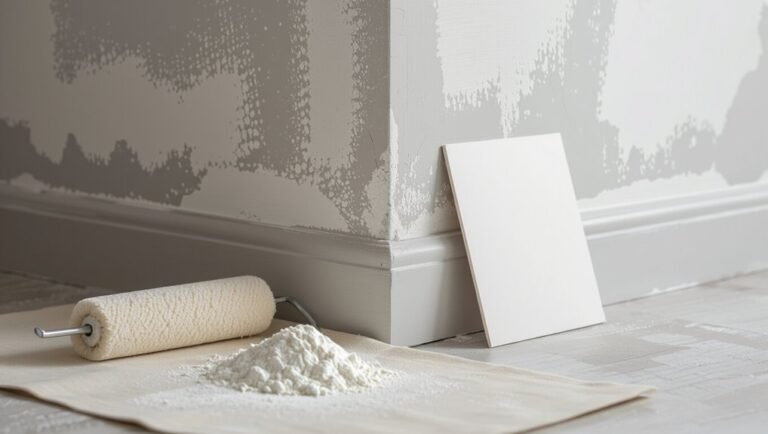 chalky paint indicates deterioration
