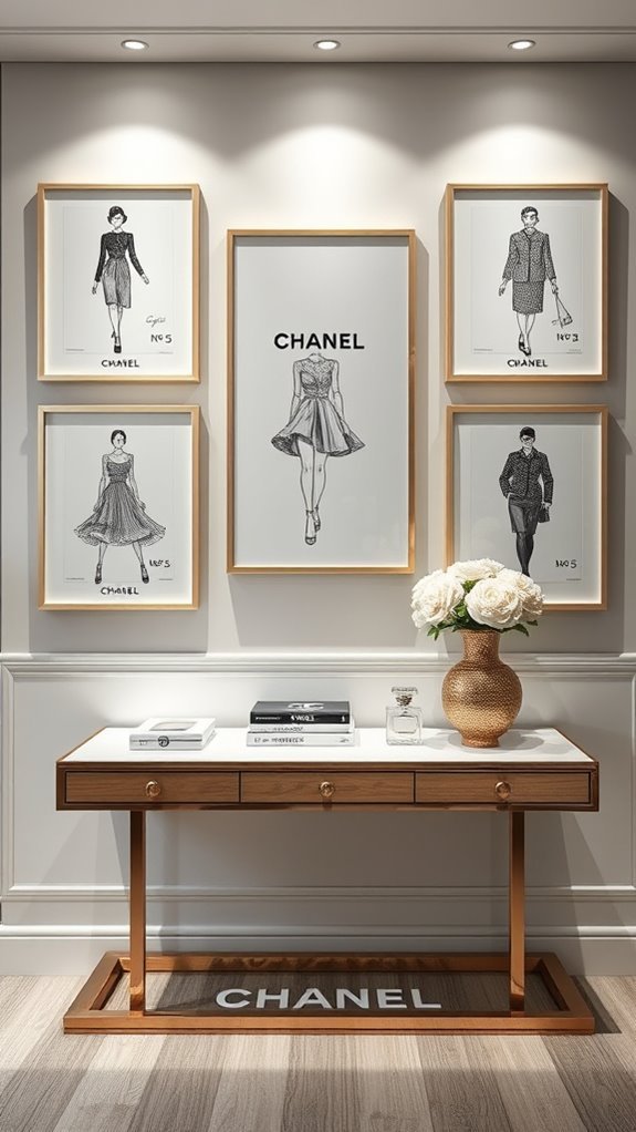 chanel fashion timeline creation