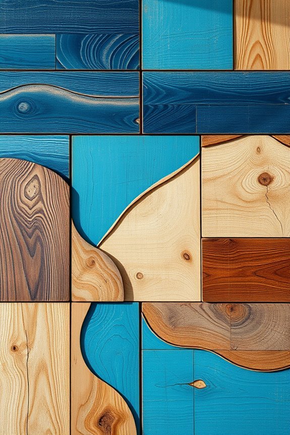 character filled reclaimed wood decor