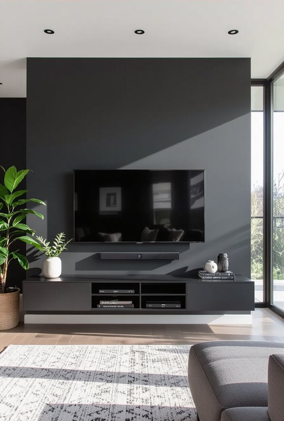 charcoalgrey subtle tv backdrop