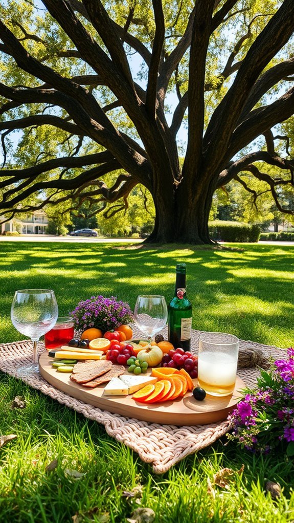 charcuterie board picnic essentials