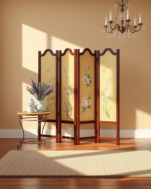 charming decorative folding screens