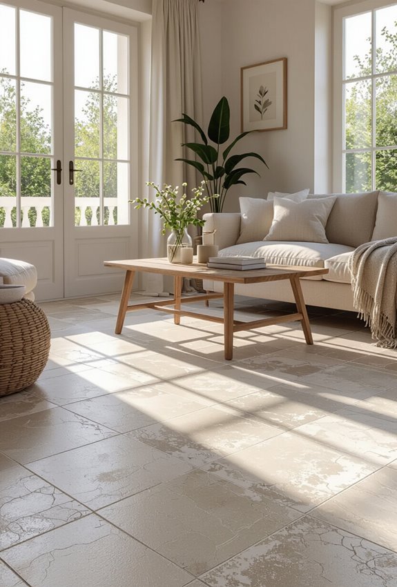 charming distressed shabby chic tiles
