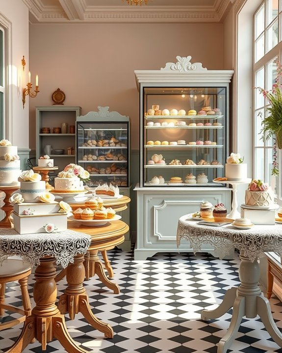 charming french bistro ambiance