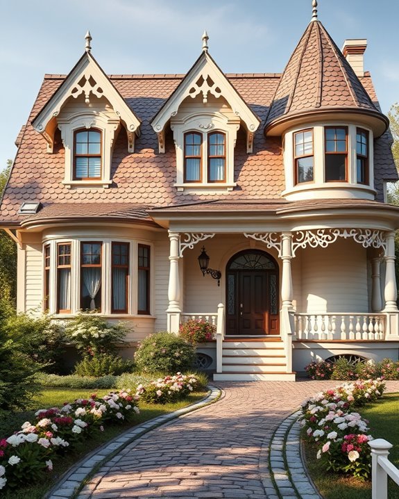 charming intricate architectural details