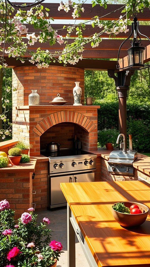 charming outdoor cooking experience
