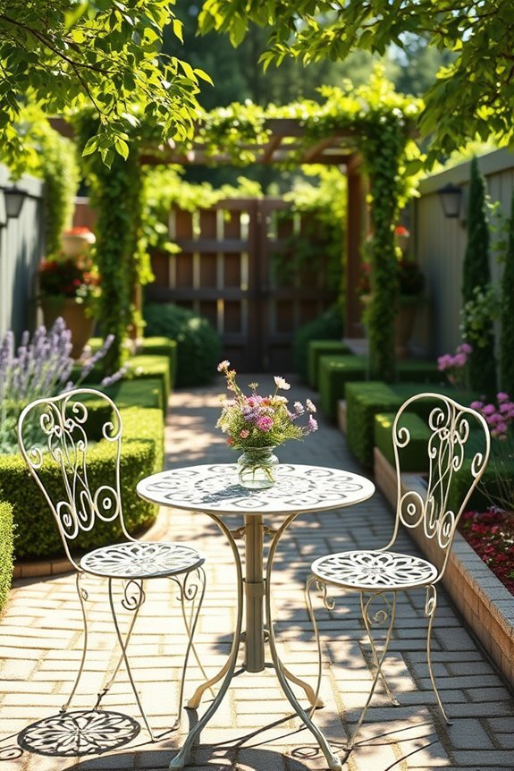 charming outdoor dining experience