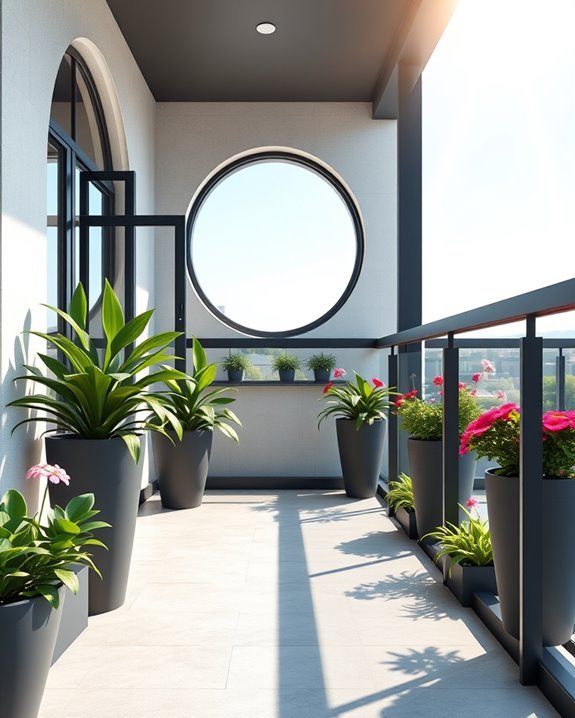 charming round window aesthetics