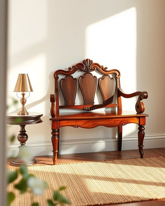 charming vintage bench restoration