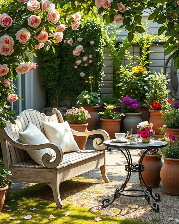 charming vintage garden decor