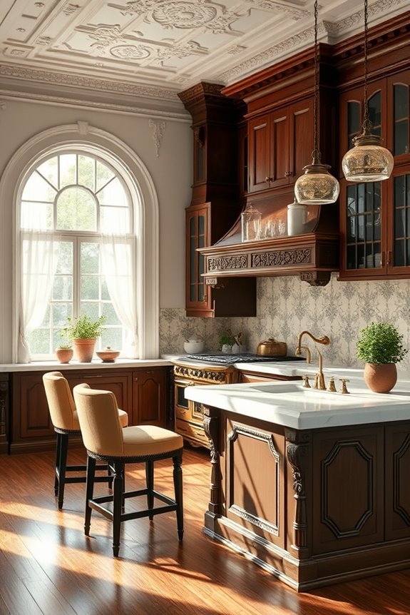 charming vintage modern kitchen