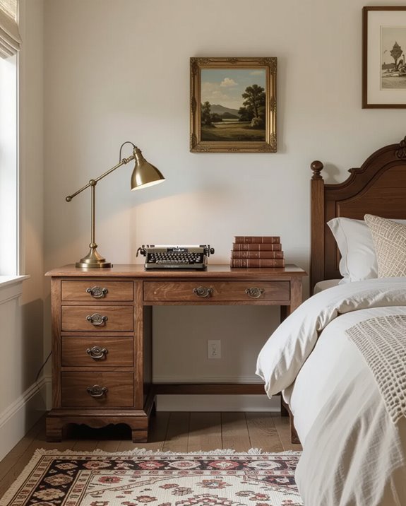 charming vintage workspace design