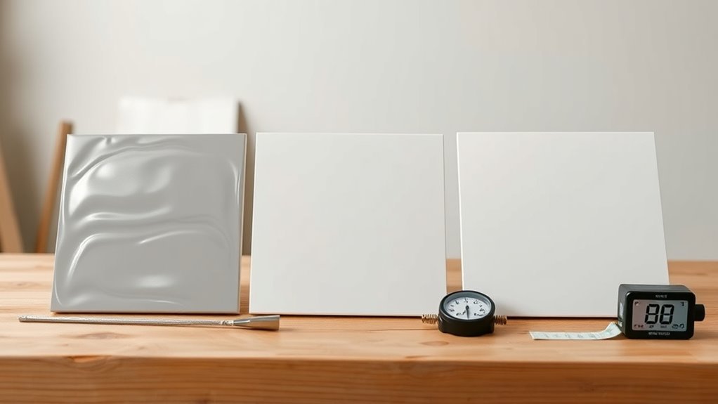 check dry surface first