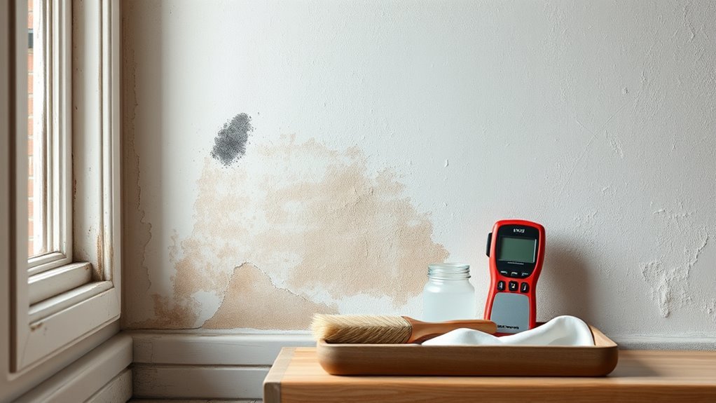 check for moisture and mold