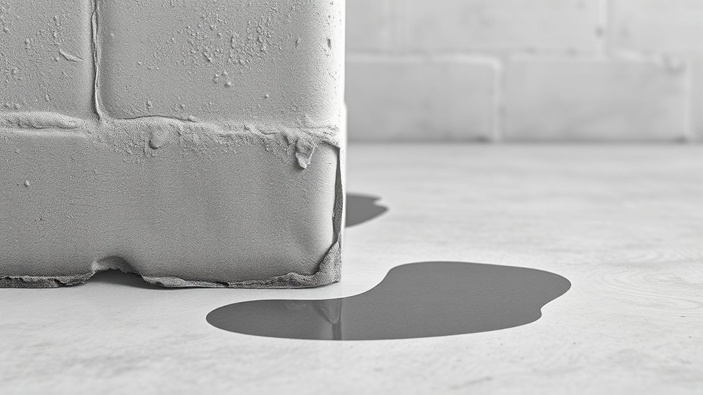 check for moisture signs