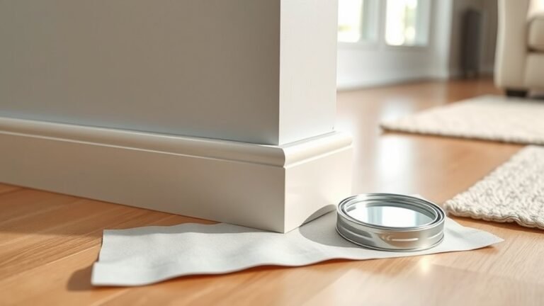 check paint dryness visually