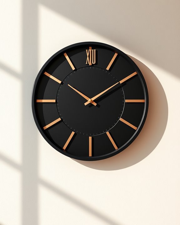 chic artistic wall clocks