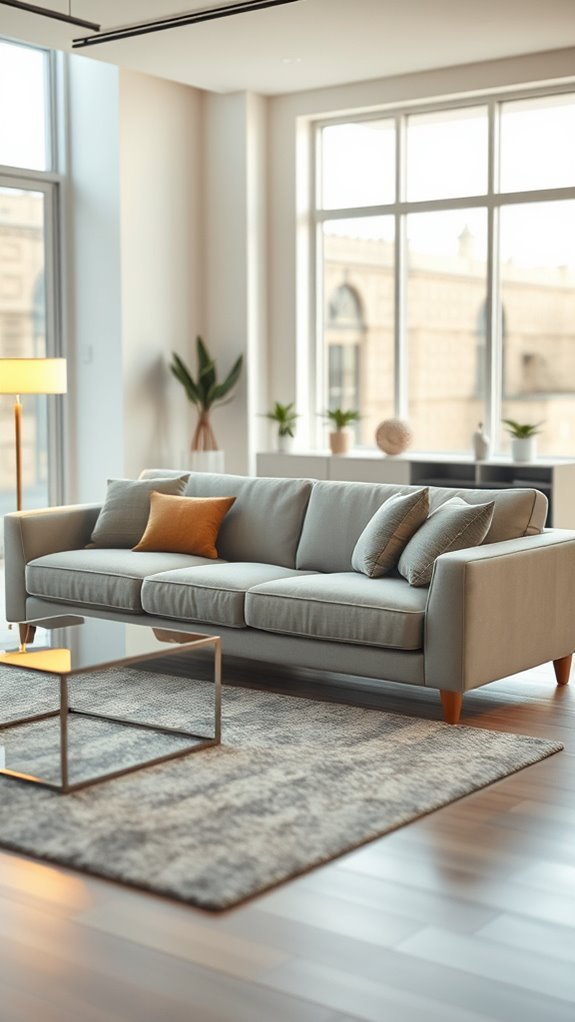 chic contemporary sofa styles